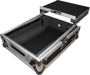 Artist Unknown Prox XS-M12LT Mixer ATA Flight Hard Case for Large Format 12" Universal DJ Mixer with Laptop Shelf, Black, One Size, Cases