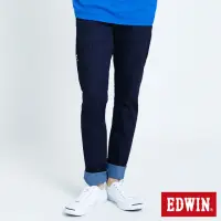 在飛比找momo購物網優惠-【EDWIN】男裝 E-FUNCTION 無接縫窄直筒牛仔褲