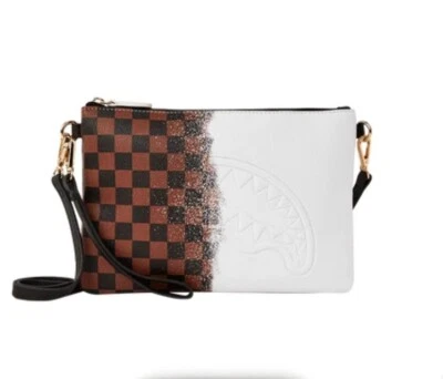 SPRAYSHARKS WORLDWIDECROSSOVER CLUTCH W/SHOULDER STRAP - SPRAYGROUND