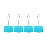 4 Piece Monkey in a Barrel Keychains