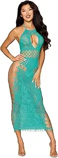 [Dreamgirl] Bodystocking Halter Gown 0524 - Agate