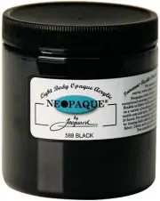 Ebonite Noir: NEOPAQUE Black Paint for Mesmerizing Masterpieces