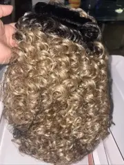 Kim Kimble Trinity Synthetic Lace Front Coiled Curls Wig MC9/14SS Average $309