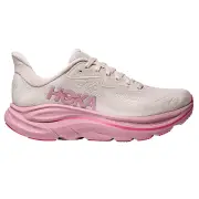 Hoka Clifton 10 Womens Road Running Shoes - Rose Cream/Dried Rose