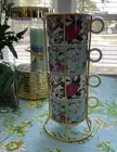 Grace's Teaware Stackable Tea/Coffee/Espresso Cups With Stand