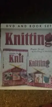 Learn To Knit Dvd And Book Set
