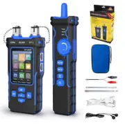 Network Cable Tester with Optical Power Meter VFL, RJ11 RJ45 Cable Toner Etherne