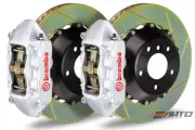 Brembo Front GT Brake BBK 4Pot Silver 345x28 Slot Rotor for MINI Cooper F55 F56 (for: Mini)