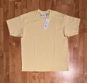NEW S ADIDAS PHARRELL WILLIAMS HUMANRACE UNISEX BASICS TEE YELLOW HEAVYWEIGHT