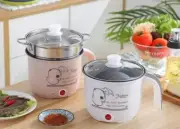 Multi-purpose electric pot,cook rice,boil,stir-fry,deep-fry,stew,complete/New