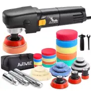 Mini Buffer Polisher, Car Polisher Waxer, 600W Rotary Polisher Machine with 3...