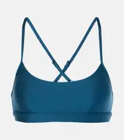 [Alo Yoga] Alo Yoga Airlift Intrigue sports bra AU 8 blue