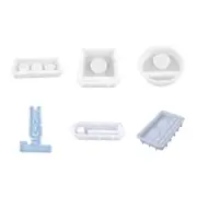 Holder Silicone Square Candlesticks Resins Molds Casting