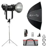 Aputure 300X Bi-Color(2700-6500K) LED Video Light +Light OcatDome 120+2.8M Stand