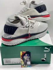 NEW SIZE 12 MENS- PUMA TSUNGI SHINSEI "CUBISM" RUNNING GREY/BLACK/WHITE