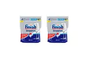 2x 72pc Finish Powerball Quantum All in 1 Regular Dishwasher Cleaning Tablets