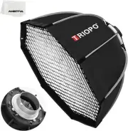Triopo 90 cm Portable Photo Bowens Mount Octagon Umbrella Softbox (90 cm)