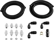 Universal Power Steering Pump Hose Kit Return to reservoir Hose Kit Compatible with GM LS Swap LS1 LS3 Replace 551082