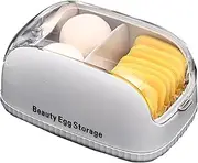 Makeup Sponge Case, Portable Dustproof Cosmetic Egg Storage Box, Multifunctional Beauty Tools Storage Box, Make Up Blender Case, Makeup Sponge Storage, Travel Makeup Blender Case, Dustproof Makeup