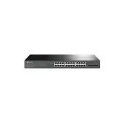 TP-Link TL-SG2428P JetStream 28-Port Gigabit Smart Switch 24-Port PoE+ 4 Gigabit SFP, Omada SDN, 802.1p CoS/DSCP QOS, Rack Mountable