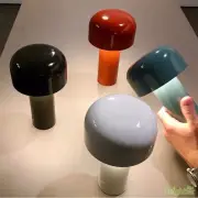 Mushroom Cordless Bar Led Table Lamps Rechargeable Bedroom Desk Reading Light
