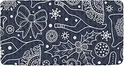 Merry Christmas Travel Toddler Bed Sheet Soft&Comfortable Cot Sheet for Kids Travel Cot for Children Camping Cot 50'' x 25'' (Sheet,Bed Not Included)