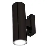 Denver II Outdoor LED Up/Down Wall Light 2x 35w in Black