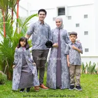 在飛比找蝦皮購物優惠-Kemeja Gamis 襯衫套裝家庭短襯衫 Batik B