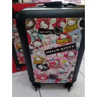 在飛比找蝦皮購物優惠-【養氣人參】Hello Kitty 50週年印花行李箱（20