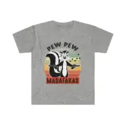 Pew Pew Madafakas Pepe Le Pew Skunk Lights T-Shirt