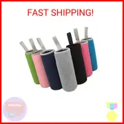 Sunkey 7 Pack Neoprene Water Bottle Sleeve 12oz - 19.4 oz Insulated Collapsible