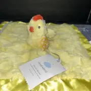 Cloud Island Security Blanket Yellow Chick Satin Trim And Back Lovey NWT