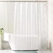 Waterproof Bathing Shower Curtain 3D EVA 200*180CM Thick Bathroom Curtains Hooks