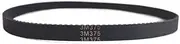 5/10pcs HTD 3M Timing Belt Closed-Loop 375mm Length 125 Teeth 9mm Width Fit for Pulley(5pcs)
