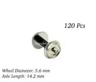 Kato Hollow Shaft Wheel 120 pcs N/HOn30/HOe/009/On18/O9 Scale Narrow Gauge Train