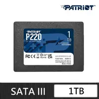 在飛比找momo購物網優惠-【PATRiOT 博帝】P220 SATA III 2.5吋