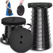 NEW Portable Stool Folding Camping Telescopic Seat Chair Retractable Lightweight