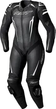 RST TracTech Evo 5, leather suit 1pcs. perforated women , color: Black/White , size: XXL