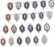 [COHEALI] Pcs Diy Jewelry Charms Pendants Virgin Mary Alloy Charms for Necklace Bracelet Craft Jewelry Making Set