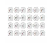 480pc Topchef Round Cake Liners Home/Kitchen Oven Baking Sheet White 16cm