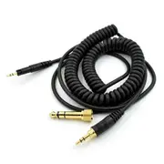 Replacement Audio Cable For Audio-Technica ATH M50X M40X Headphones Black 23 AugT2