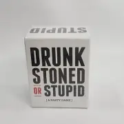 NEW - Drunk Stoned Or Stupid A Party Game Full Deck of Cards Complete