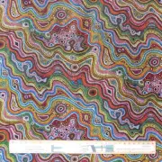 Quilting Patchwork Sewing Fabric Aboriginal Mugungalyi 50x55cm FQ