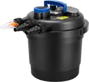 VIVOHOME Bio Pressure Pond Filter w/13W UV, Max. Flow 2380GPH #L218