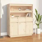 Highboard 89x40x116.5 cm Solid Wood Pine