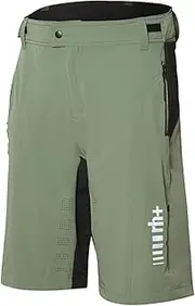 H&R RH+ Trail Short, Men's Bike Shorts, Black/Leopard, M