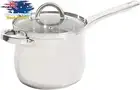 Sangerfield 3Pc Stainless Steel Deep Fryer Set Multi-Size Frying Pots