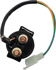QASULER Motorcycle Electrical Starter Solenoid Relay Switches CB500T CB500 CX500 CB550 CB750 CB750F GL1000 Goldwing 1978 CBX Motorcycle Engine Start Relay