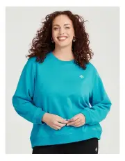 [Taking Shape] Cotton Oui Mon Cheri Sweatshirt in Blue
