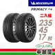 【Michelin 米其林】輪胎米其林 PRIMACY4+ 2354517吋_二入組_235/45/17(車麗屋)